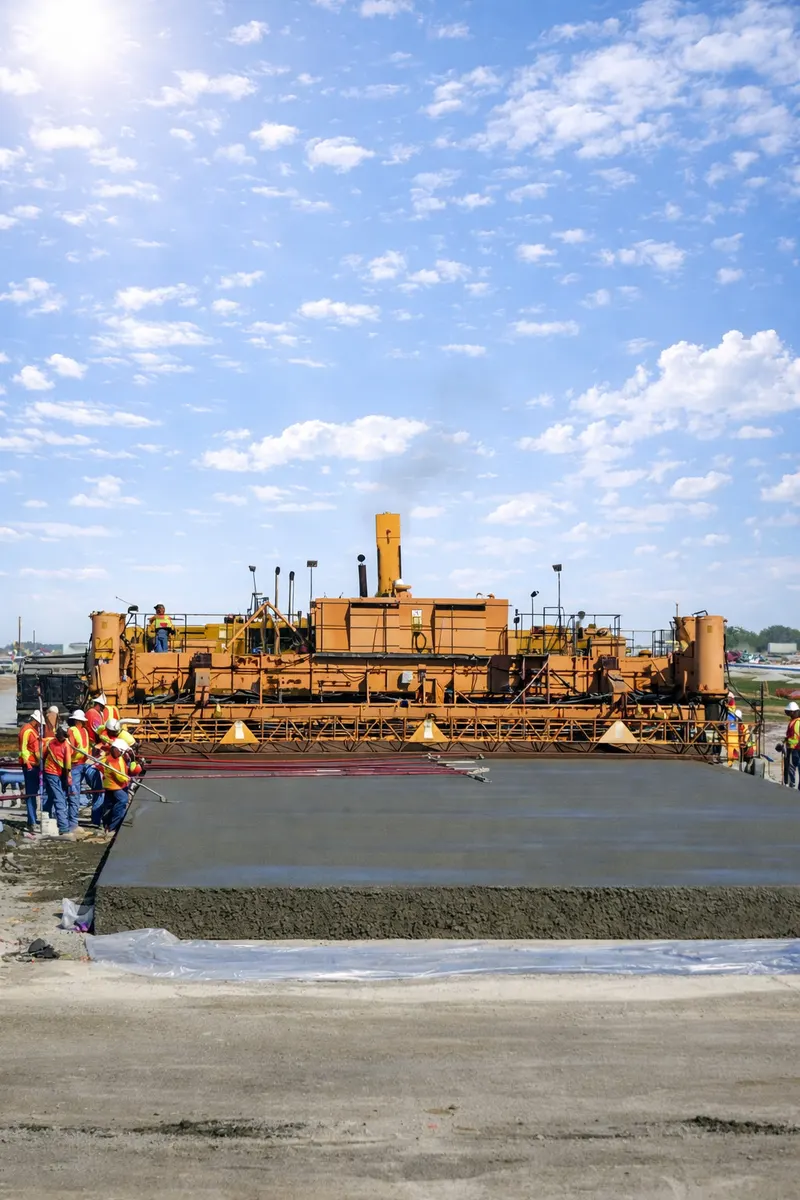 Parallel Taxiway and Aprons